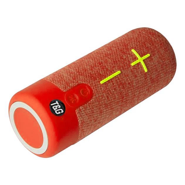 Портативна Bluetooth-колонка TG619 1200 мАг з ремінцем Red - изображение 3