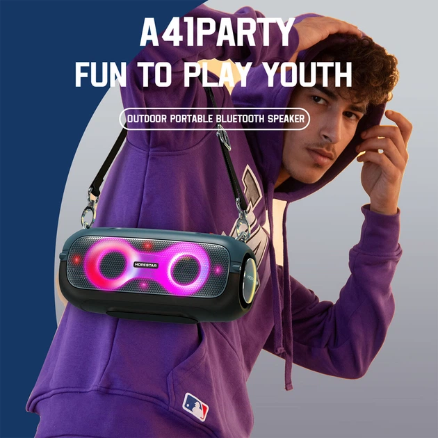 Портативна акустика Hopestar A41 Party Black - изображение 3