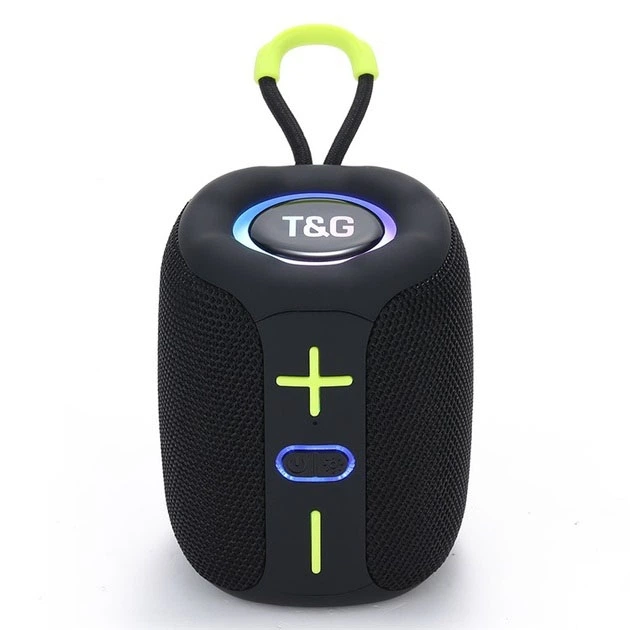 Портативна колонка TG 658 black з RGB підсвічуванням - Фото 1 Портативна колонка TG 658 black з RGB підсвічуванням - изображение 1