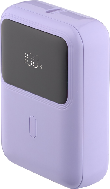 Powerbank Qualo QPB10-LD-20-09 10000 mAh 20W Lilac - obraz 2