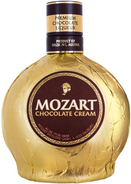 Лікер Mozart Chocolate Cream 0.5 л 17% (9013100062053) – фото