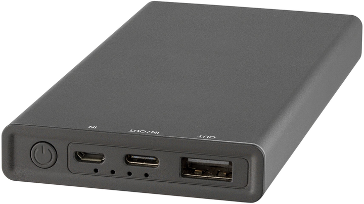 УМБ Qualo QRPB5-12-18 5000 mAh 12W Grey - зображення 2