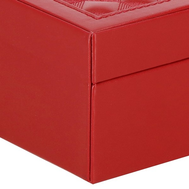 Шкатулка для прикрас Springos HA1080 бордова 25 x 25 x 8.5 см (5907719433752) - зображення 12