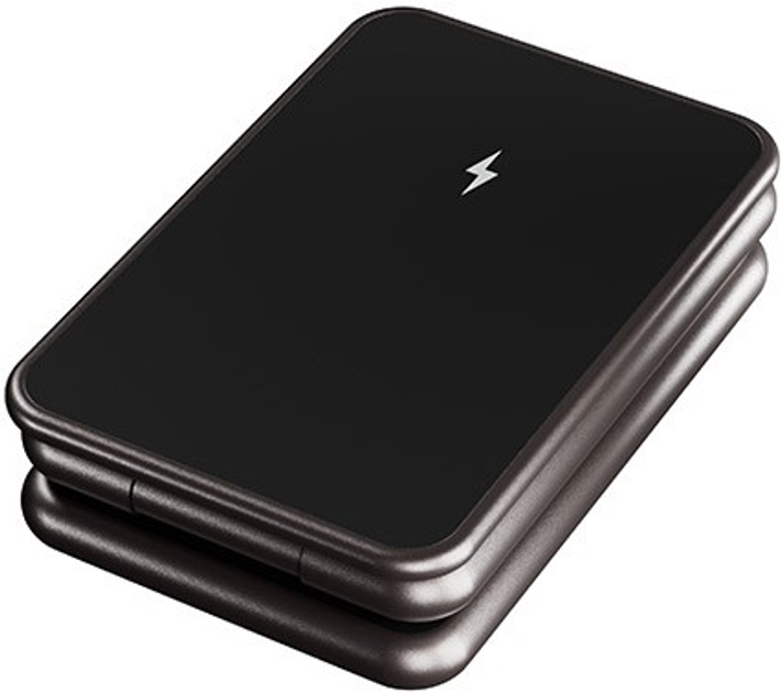 Ładowarka indukcyjna Allity AWC-230-22WMS 22.5W 3w1 Graphite (5906667550535) - obraz 5