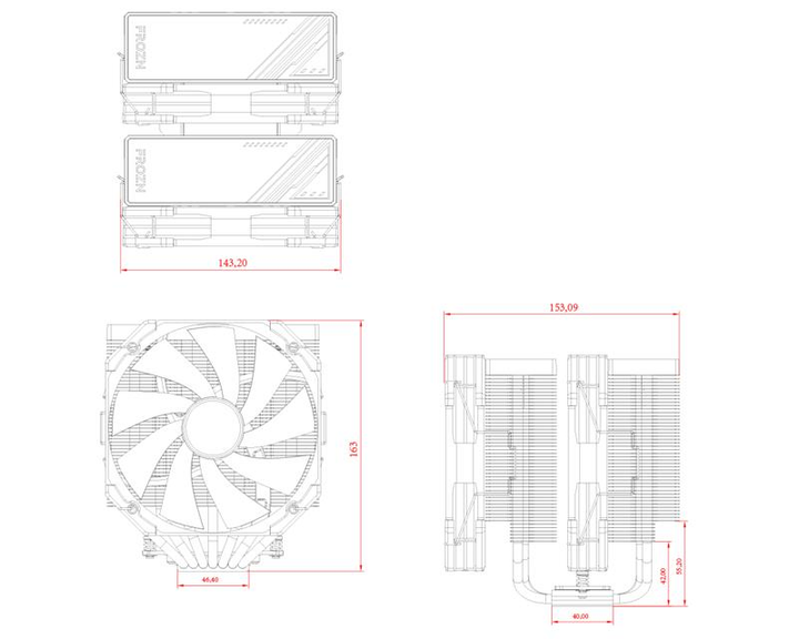 Кулер процессорный ID-Cooling Frozn A720 Black - изображение 6