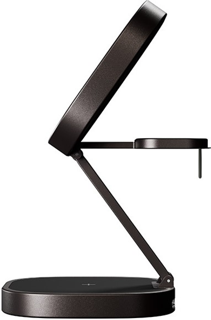 Ładowarka indukcyjna Allity AWC-220-25WMS 3w1 Graphite (5906667550542) - obraz 3
