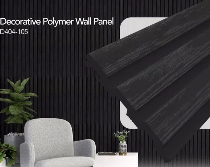 3D панель Walldeco рейкова полімерна 2900х115мм (D404-105) - зображення 3