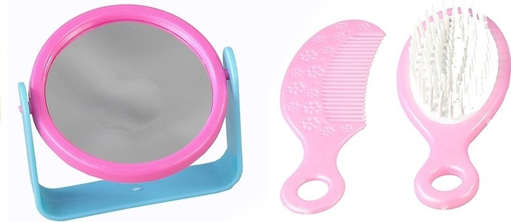 Набір для краси LEAN Toys з феном на батарейках та косметикою 1441 (5905884457504) - зображення 5