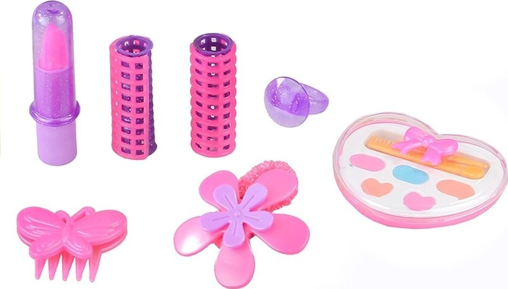 Набір для краси LEAN Toys з феном на батарейках та косметикою 1441 (5905884457504) - зображення 6