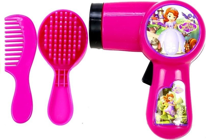 Набір для макіяжу LEAN Toys Принцеси у валізі з сушаркою для волосся 2279 (5905884457511) - зображення 2