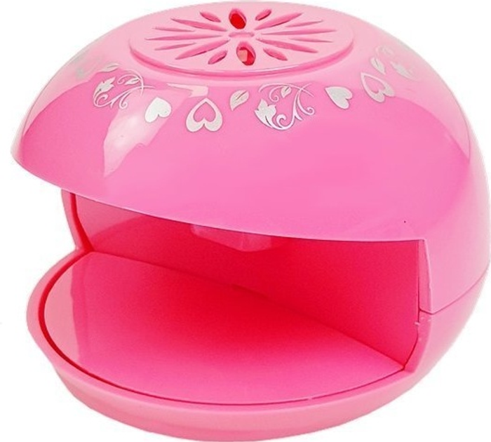 Zestaw piękności LEAN Toys do robienia paznokci z suszarką i brokatem 8312 (5903802456912) - obraz 4