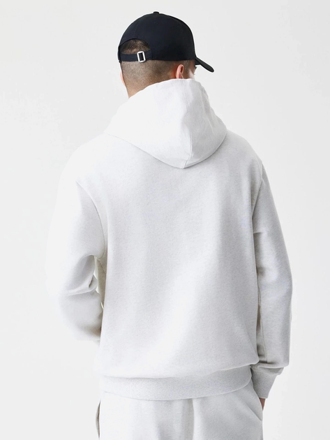 Bluza męska rozpinana streetwear z kapturem New Era Ne Premium Essential 60752360 L Jasnoszara (0198976883007) - obraz 2