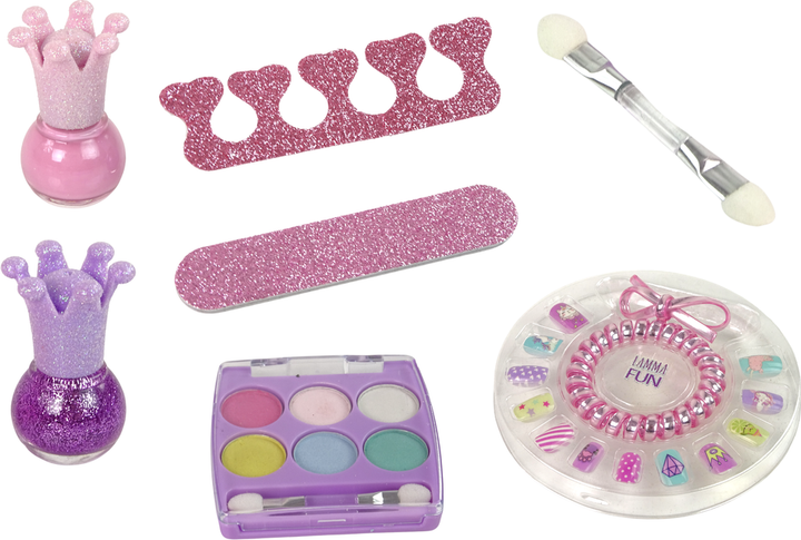 Набір для краси LEAN Toys Весела лама для макіяжу з аксесуарами 12407 (5905214972165) - зображення 3