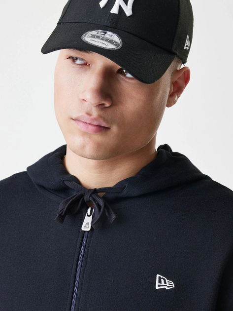 Bluza męska rozpinana streetwear z kapturem New Era Ne Premium Essential 60752365 L Czarna (0198976883069) - obraz 5