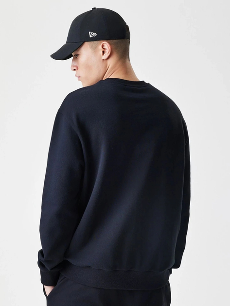 Bluza bez kaptura męska New Era Ne Premium Essential Os Crew 60752356 XL Czarna (0198976882857) - obraz 2