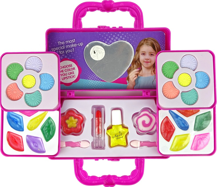 Набір для краси LEAN Toys Сумка-єдиноріг з тінями та блискітками 10857 (5905214974862) - зображення 4