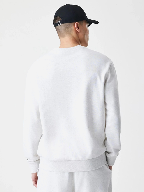 Bluza bez kaptura męska New Era Ne Premium Essential Os Crew 60752357 L Jasnoszara (0198976882765) - obraz 2