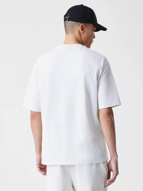 T-shirt męski bawełniany oversize New Era Ne Premium Essential Os 60752359 2XL Jasnoszary (0198976882697) - obraz 2