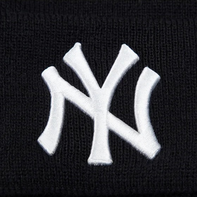 Шапка біні New Era Mlb Cuff Knit Otc 12122727 One Size Темно-синя (0193650537849) - зображення 2