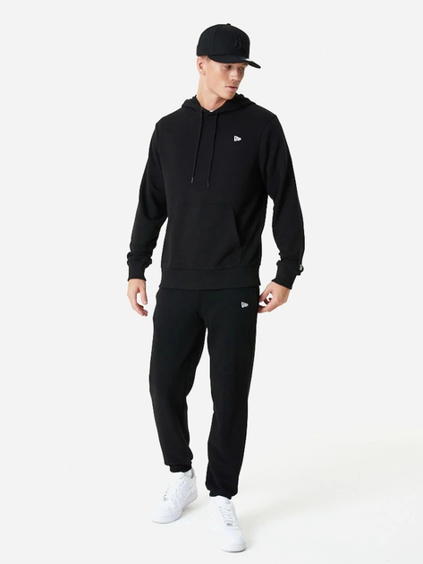 Худі чоловіче New Era Ne Essentls 60416735 S Чорне (0197214898438) - зображення 3