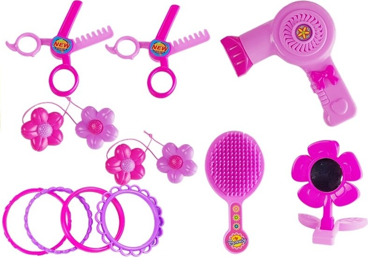 Туалетне приладдя LEAN Toys зі стільчиком на ніжках та аксесуарами 4236 (5905323219717) - зображення 7