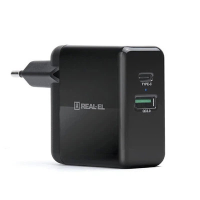 Зарядное устройство REAL-EL CH-350 black (EL123160017) - изображение 6