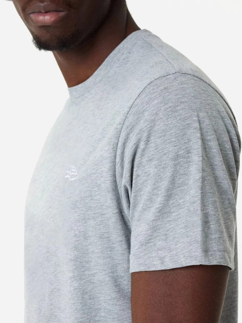 T-shirt męski bawełniany New Era Ne Essentials 60416746 XL Jasnoszary (0197214898025) - obraz 6