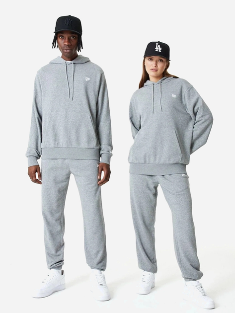 Худі чоловіче New Era Ne Ess 60416734 2XL Сіре (0197214898407) - зображення 3