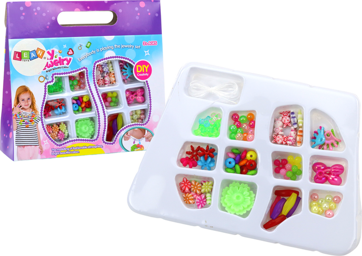 Набір для створення прикрас LEAN Toys Намистини 19580 (5905991009559) - зображення 2