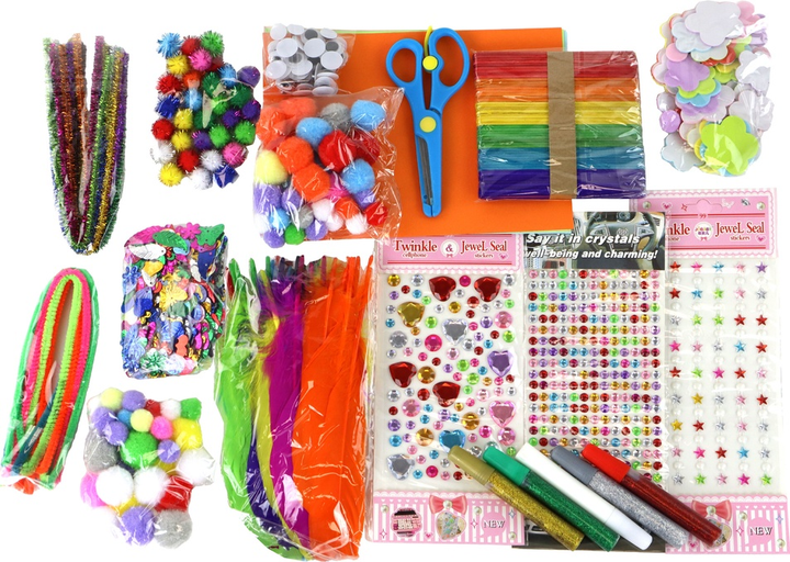 Набір маленького художника LEAN Toys 277 елементів 14915 (5905515353823) - зображення 1