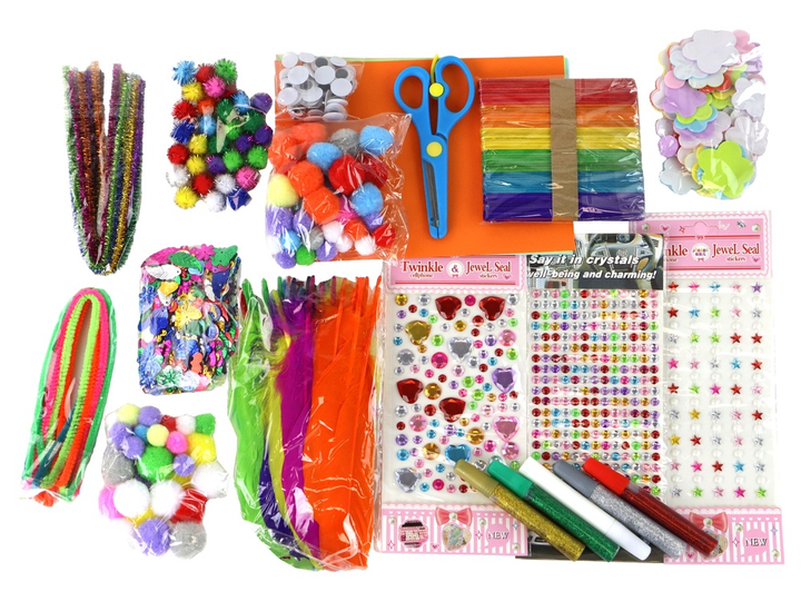 Набір маленького художника LEAN Toys 277 елементів 14915 (5905515353823) - зображення 10