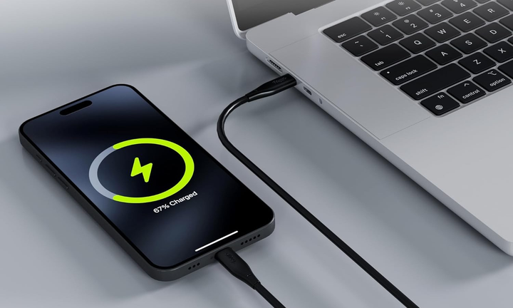 Кабель Allity AUC-02 USB-C - USB-C 2 m 60W Black (5906667550252) - зображення 5