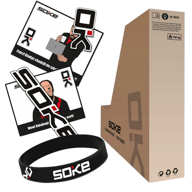 Hulajnoga dziecięca Soke GO! Turkusowa 1541‑801109 (5903890621995) - obraz 14