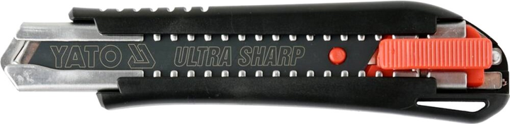 Ніж з висувним лезом YATO Ultra Sharp 18 мм (YT-75123) - зображення 2