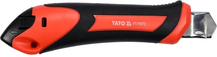 Ніж з висувним лезом YATO 18 мм (YT-75072) - зображення 2