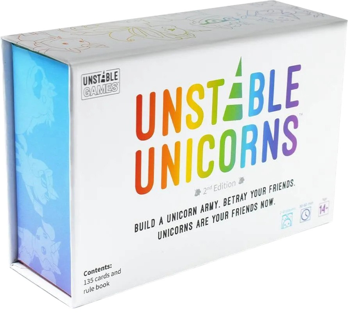 Настільна гра TeeTurtle Unstable Unicorns (видання англійською) (ASM30825) (810270030825) - зображення 1