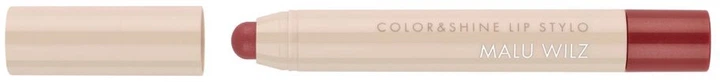 Помада увлажняющая Malu Wilz Color & Shine Lip Stylo № 40 rosy brown 1.8 г (4060425027613) - изображение 3