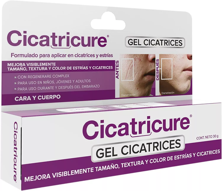 Гель від шрамів і рубців Cicatricure Gel 30г - Фото 1 Гель від шрамів і рубців Cicatricure Gel 30г - зображення 1