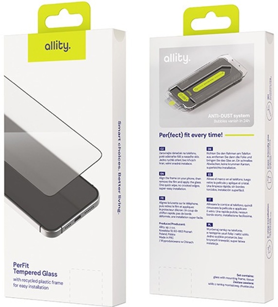 Szkło hartowane Allity PerFit tempered glass do Apple iPhone 14 Pro Transparent (5906667550818) - obraz 10