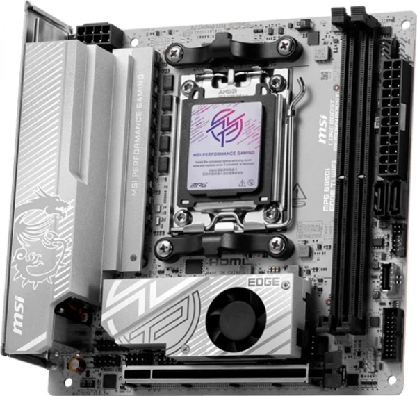 Материнська плата msi mpg b850i edge wifi (sAM5, amd b850, ddr5) - зображення 2
