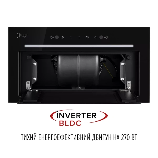 Вытяжка perfelli design filini 5 nero silenzio - зображення 4