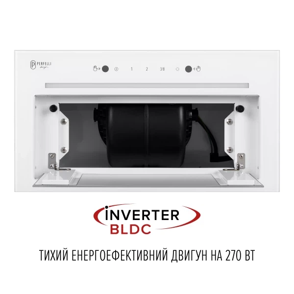 Вытяжка perfelli design filini 5 bianco silenzio - изображение 4