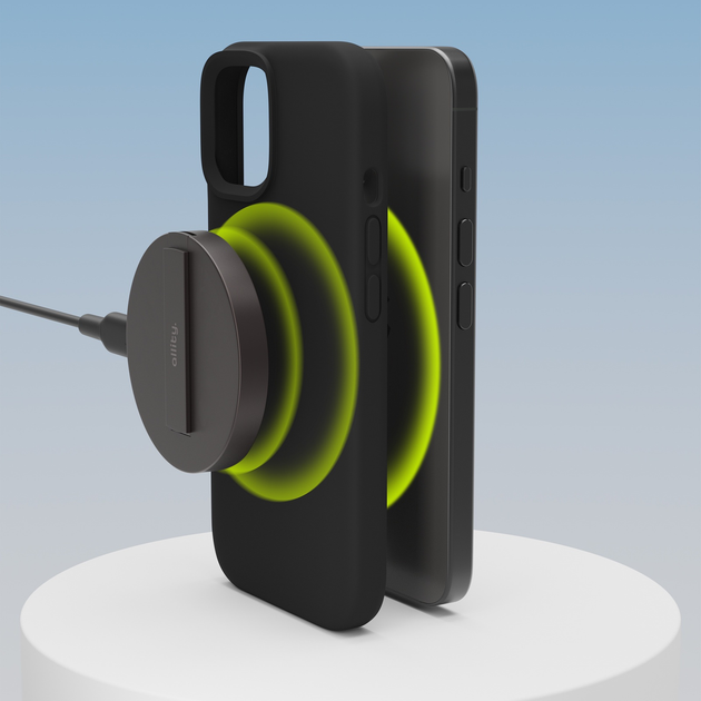 Панель Allity Silicone Mag Case для Apple iPhone 16 Pro Max Black (5906667551020) - зображення 11