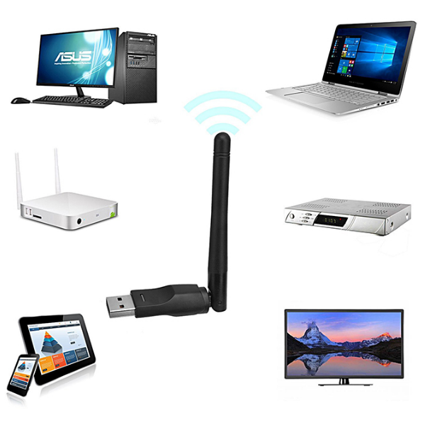 Wi-Fi-USB адаптер з антеною WUA 300Mbps Aurora - зображення 9