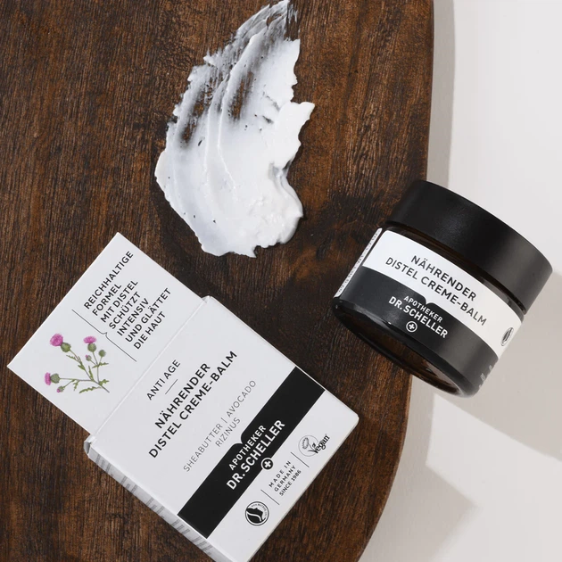 Крем-бальзам для лица Dr. Scheller Nourishing Thistle Cream-Balm Питательный с расторопшей 50 мл (4051424570095) - изображение 3