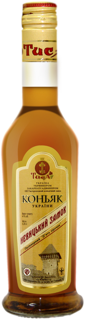 Бренді Тиса Невицький замок 5 років витримки 0.5 л 41% (4820139280014) - Фото 1 Бренді Тиса Невицький замок 5 років витримки 0.5 л 41% (4820139280014) - зображення 1