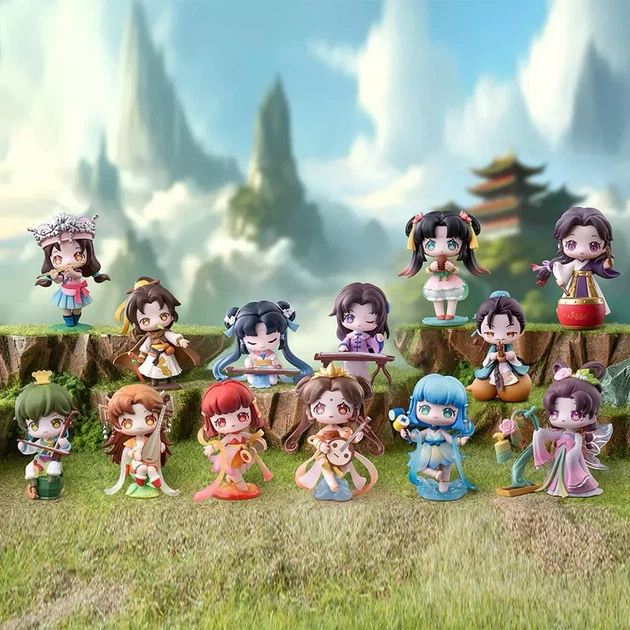 Фигурка-сюрприз Pop Mart Chinese Musical Instrument Sword and Fairy (SAF-01) - изображение 2