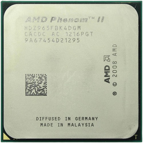 Процесор AMD Phenom II X4 965 Black Edition Socket AM3 (HDZ965FBK4DGM) Б/В - Фото 1 Процесор AMD Phenom II X4 965 Black Edition Socket AM3 (HDZ965FBK4DGM) Б/В - изображение 1