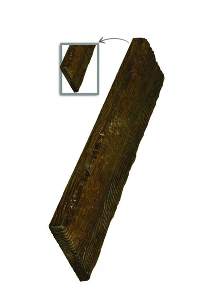 Панель полиуретановая DECOWOOD Рустик ET 305 (3 м) classic 19х3,5 Темный - Фото 2 Панель полиуретановая DECOWOOD Рустик ET 305 (3 м) classic 19х3,5 Темный - изображение 2