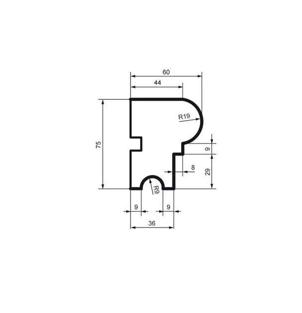 Молдинг фасадный Prestige Decor MC 102 2000 мм - изображение 2